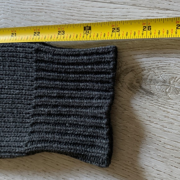 Men's J Crew 100% Lambswool Cardigan gray size S three pockets  cabin preppy - Picture 10 of 11